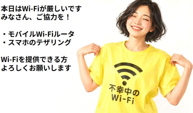 不幸中のWi-Fi