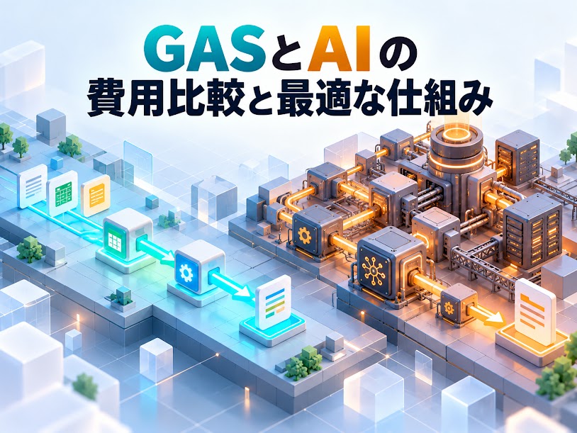 AI費用は仕組みで決まる｜日常的に使うアプリをGASとClaudeで月額比較してみました