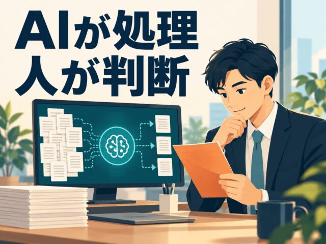 AI活用で2900時間削減しても「確認と修正」が増える理由｜少人数の職場にAIを定着させる3つの基準と分業設計
