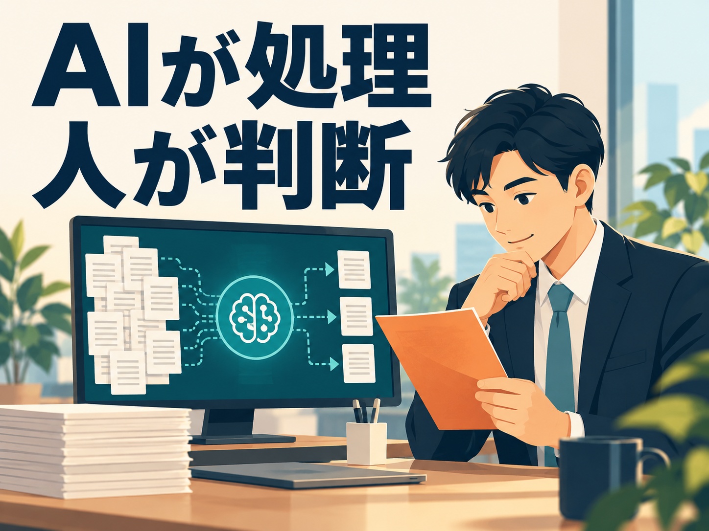 AI活用で2900時間削減しても「確認と修正」が増える理由｜少人数の職場にAIを定着させる3つの基準と分業設計